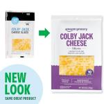 Colby Jack Cheese Slices, 8 Oz Pack