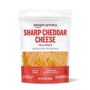 Shredded Sharp Cheddar Cheese, 8 Oz