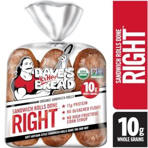 Dave's Killer Bread Sandwich Rolls, Perfectly Made