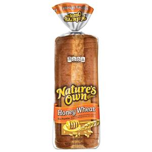 Nature's Own Honey Wheat Sandwich Bread, 20 oz
