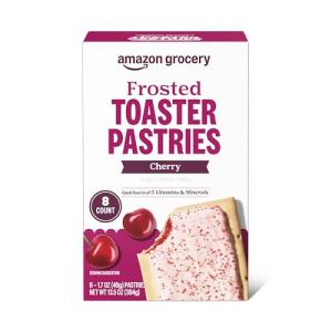 Frosted Cherry Toaster Pastries – 8 Pack