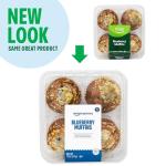 Frozen Blueberry Muffins - 14 Oz (4 Ct)