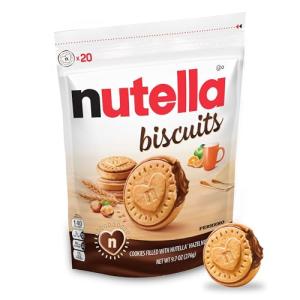 Nutella Hazelnut Biscuit Cookies - 20 Pack