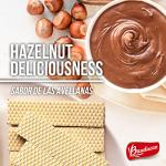Bauducco Hazelnut Wafers - Crispy Indulgent Treats