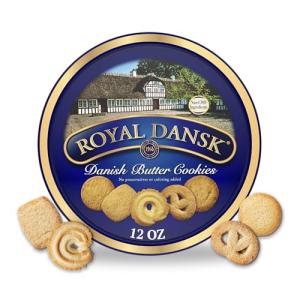 Royal Dansk Butter Cookies Tin - 2 Pack