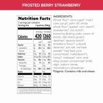 Organic Frosted Strawberry Toaster Pastries, 11 oz