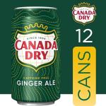 Canada Dry Ginger Ale - 12 Pack Cans