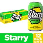 Starry Lemon Lime Soda, 12-Pack Cans