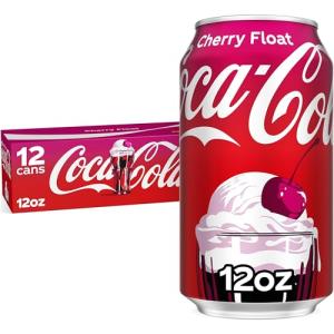 Cherry Float Soda - 12 Pack Cans