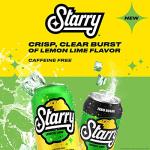 Starry Lemon Lime Soda, 12-Pack Cans
