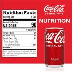 10-Pack Mini Coca-Cola Soda Cans, 7.5 fl oz