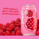 Poppi Raspberry Rose Prebiotic Sparkling Beverage 4PK