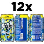 Lipton Brisk Lemon Iced Tea, 12 Pack