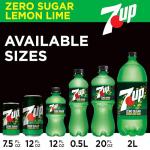 Zero Sugar 7-Up Soda, 12 Fl Oz Cans