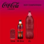 Coca-Cola Zero Sugar Cherry Soft Drink, 6 Pack