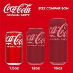 10-Pack Mini Coca-Cola Soda Cans, 7.5 fl oz