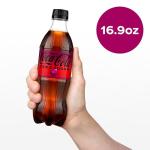Coca-Cola Zero Sugar Cherry Soft Drink, 6 Pack
