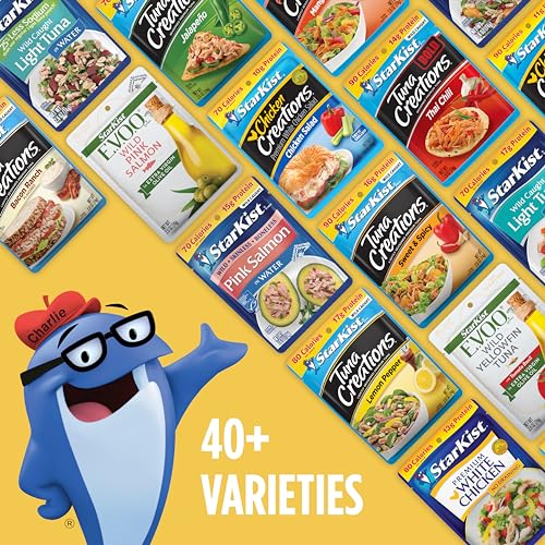 StarKist Chicken Creations Chicken Salad Pouches, 12 Pack