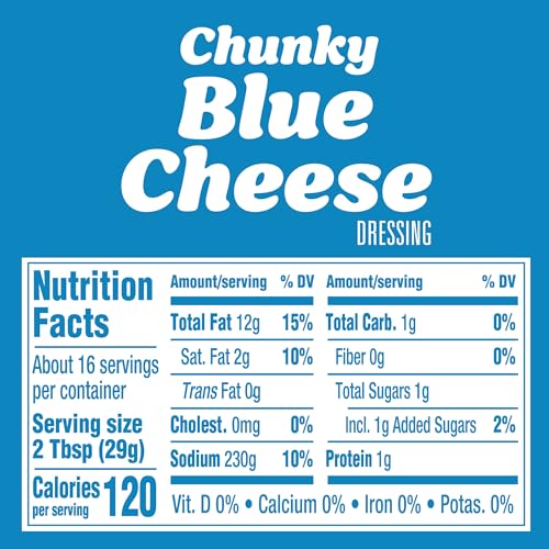 Kraft Chunky Blue Cheese Salad Dressing, 16 oz