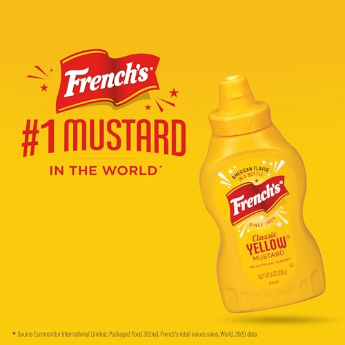 French's Classic Yellow Mustard, 8 oz