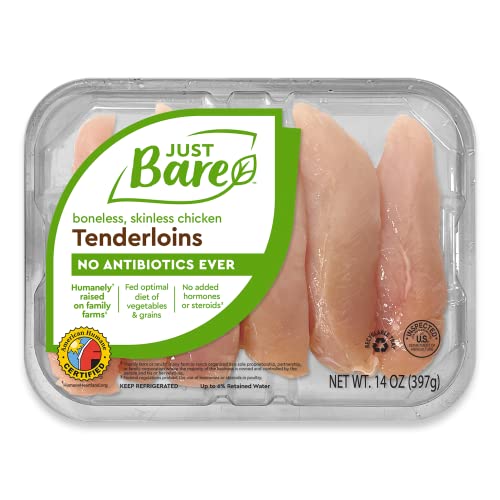 Just Bare Natural Chicken Tenders - Boneless & Skinless