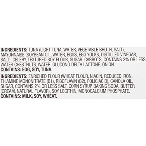 BUMBLE BEE Tuna Salad with Crackers - 12 Pack