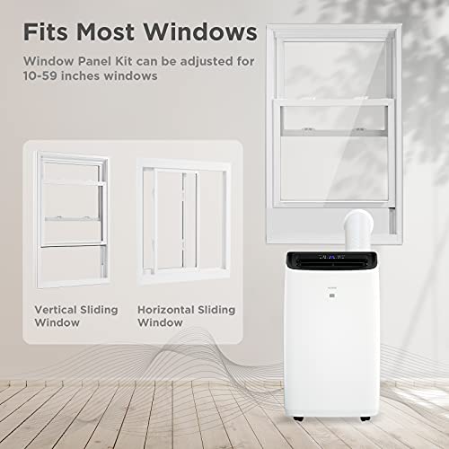 TURBRO 14,000 BTU 4-in-1 Portable AC Unit