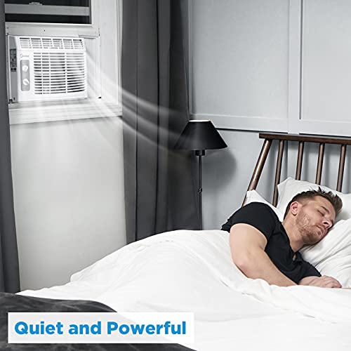 MIDEA 5000 BTU Window Air Conditioner with Controls