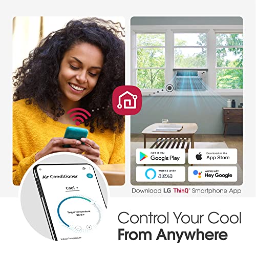 LG 10,000 BTU Smart Window Air Conditioner