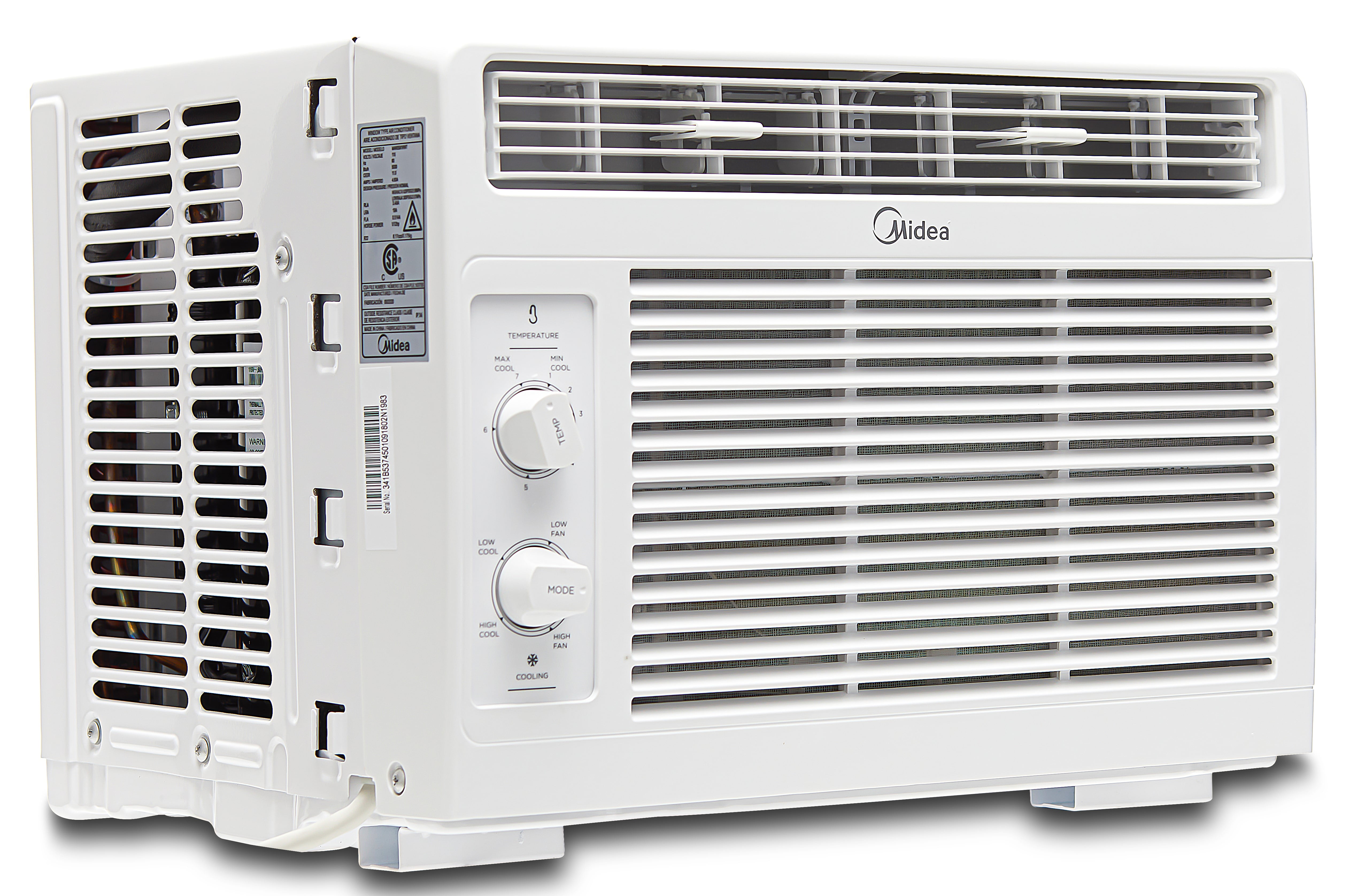 Midea 5,000 BTU Window Air Conditioner, White