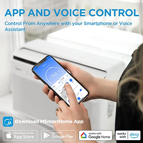 Midea 10,000 BTU Smart U-Shaped Window AC