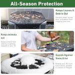 Xeeol 36x36 Central Air conditioner Covers for Outside, Larger Mesh AC Unit Covers Outdoor - Top Universal Defender