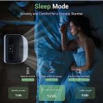 DuraComfort Smart Portable Air Conditioners, 12000 BTU(Ashrae) /8150 BTU (SACC) Quiet AC Unit, Built-in Dehumidifier and Fan Modes, Mobile App, Cools up to 350 Sq. Ft, White