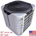MODERN WAVE Central Air Conditioner Cover for Outside Units 28 x 28 - Top Universal Outdoor AC Cover Defender (Mesh, 28" x 28")