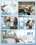EUHOMY 10,000 BTU Portable Air Conditioners, 4 in 1 Portable AC with Cool, Dry, Fan, Sleep Modes, Room Air Conditioners with 50 dB & 24H Timer, with Remote, for Bedroom, Apartment up to 450 Sq.Ft
