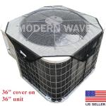 MODERN WAVE Central Air Conditioner Cover for Outside Units 36 x 36 - Top Universal Outdoor AC Cover Defender (Mesh, 36" x 36")