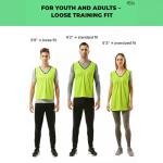 GSi Sports Pinnies - Set of 12 in 5 Colors