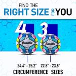 Franklin Sports Size 3 White Futsal Ball