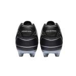 Men's Silver/Black Firm Ground Soccer Cleats Size 6.5W