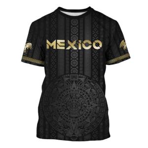 Mexican Aztec Soccer Jersey for Men - Short Sleeve