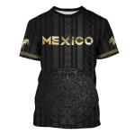 Mexican Aztec Soccer Jersey for Men - Short Sleeve