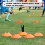GHB Soccer Training Cones Pack - 25/50/100 Pieces