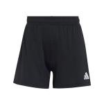 adidas Entrada 26 Women's Soccer Shorts, Black/White