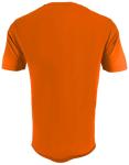 Adult Madrid V-Neck Orange/Black Soccer Jersey
