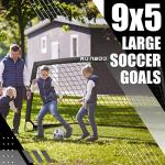 RUNBOW Portable 9x5 ft Kids Soccer Goal