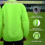 Vizari Arroyo Adult Soccer Goalie Jersey - Green/Black