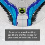 SENDA Rio Size 3 Futsal Ball - Blue/Black