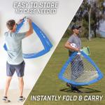 GoSports 4x3 ft Portable Soccer Goal for Kids