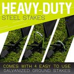 Portable Kids Backyard Soccer Goal - 6'6" x 3'3