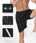 Men's Ultra-Light Quick Dry Athletic Gym Shorts